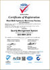 China Wuxi Meili Hydraulic Pressure Machine Factory certificaten